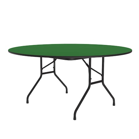 Correll CF HPL Folding Tables 60" Round Green CF60PX-39